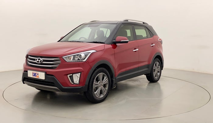 2017 Hyundai Creta SX PLUS 1.6 PETROL DUAL TONE, Petrol, Manual, 54,639 km, Left Front Diagonal