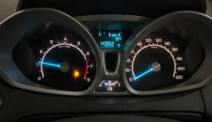 2014 Ford Ecosport TITANIUM 1.0L ECOBOOST, Petrol, Manual, 1,42,995 km, Odometer Image