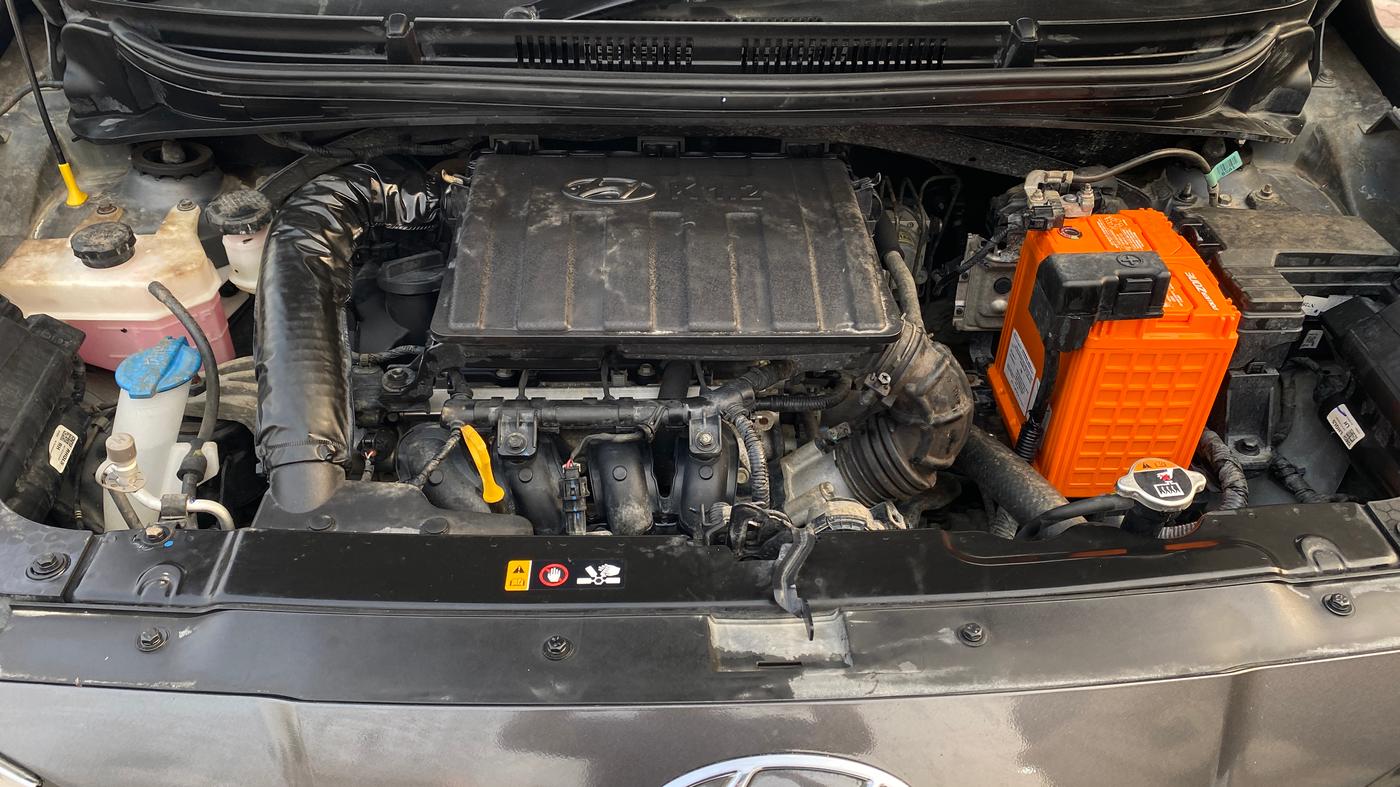 2021 Hyundai GRAND I10 NIOS MAGNA 1.2 KAPPA VTVT, Petrol, Manual, 35,843 km, Engine View