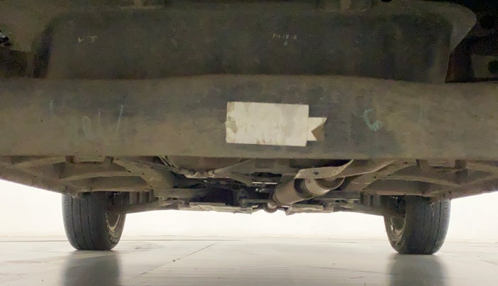 2018 Mahindra KUV 100 NXT K8 P 6 STR, Petrol, Manual, 9,342 km, Rear Underbody