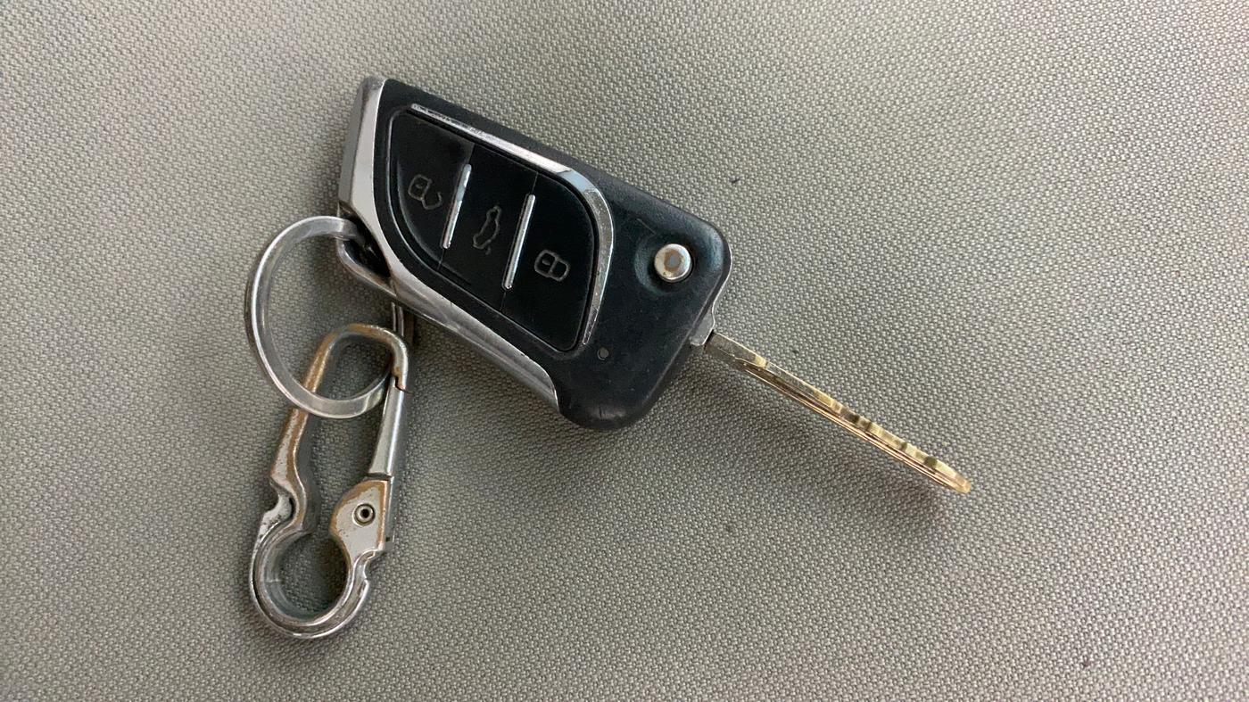 2019 Mahindra MARAZZO M4 8 STR, Diesel, Manual, 1,11,700 km, Key Close Up