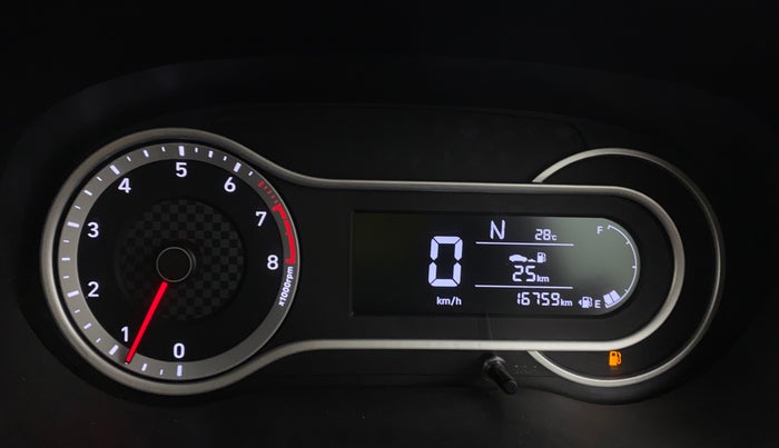 2020 Hyundai AURA SX PLUS 1.2 AMT, Petrol, Automatic, 16,756 km, Odometer Image