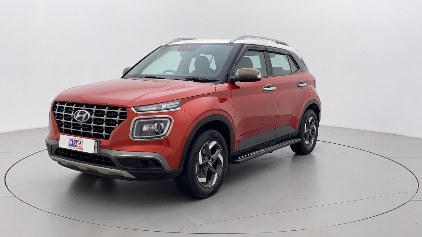 2019 Hyundai VENUE SX 1.0 (O) TURBO, Petrol, Manual, 16,383 km, Left Front Diagonal