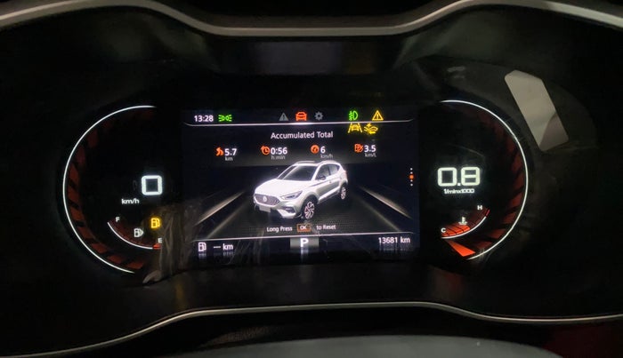 2022 MG ASTOR SAVVY 1.5 CVT S RED, Petrol, Automatic, 13,675 km, Odometer Image