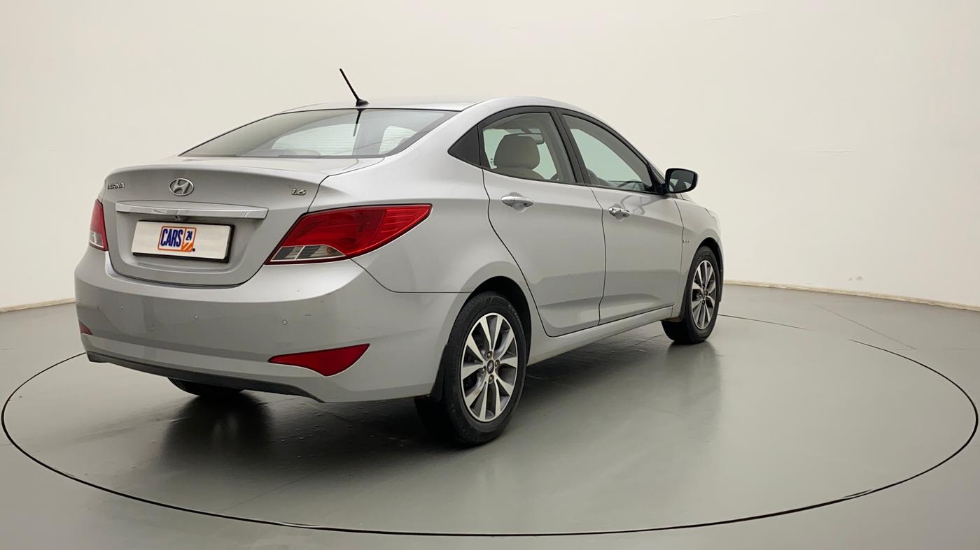 2015 Hyundai Verna FLUIDIC 4S 1.6 VTVT S(O), Petrol, Manual, 47,960 km, Right Back Diagonal