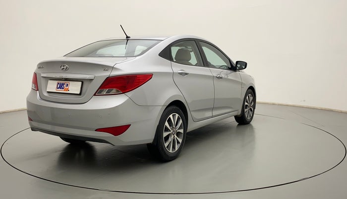 2015 Hyundai Verna FLUIDIC 4S 1.6 VTVT S(O), Petrol, Manual, 47,960 km, Right Back Diagonal