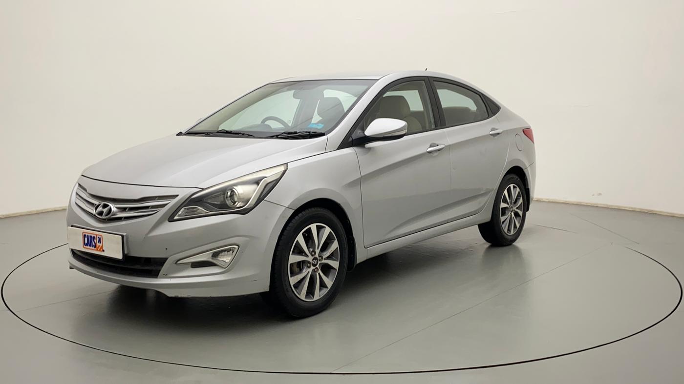 2015 Hyundai Verna FLUIDIC 4S 1.6 VTVT S(O), Petrol, Manual, 47,960 km, Left Front Diagonal