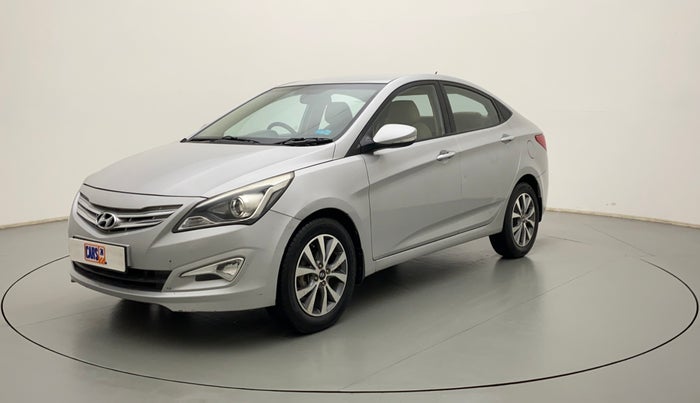 2015 Hyundai Verna FLUIDIC 4S 1.6 VTVT S(O), Petrol, Manual, 47,960 km, Left Front Diagonal
