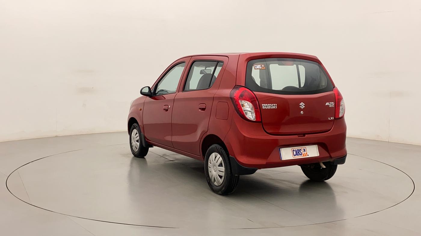 2015 Maruti Alto 800 LXI, Petrol, Manual, 1,02,992 km, Left Back Diagonal