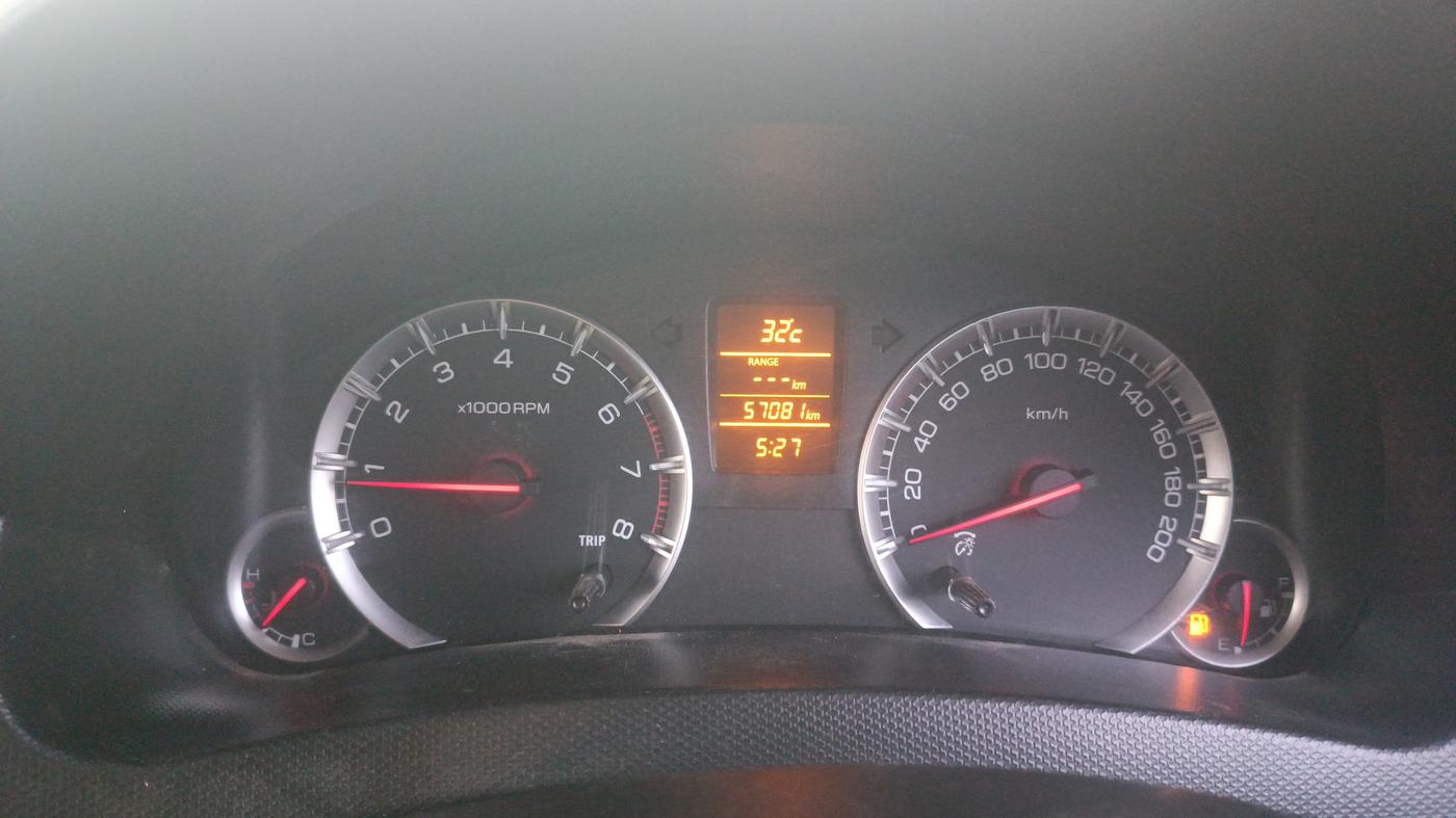 2016 Maruti Swift Dzire ZXI, Petrol, Manual, 57,081 km, Odometer Image