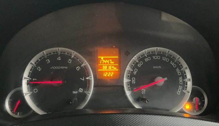 2015 Maruti Swift Dzire VXI, Petrol, Manual, 98,110 km, Odometer Image