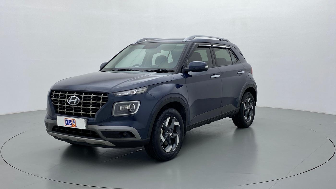 2019 Hyundai VENUE 1.0 TURBO GDI SX+ AT, Petrol, Automatic, 17,859 km, Left Front Diagonal