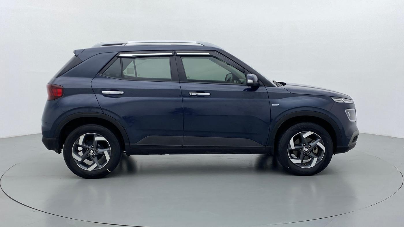 2019 Hyundai VENUE 1.0 TURBO GDI SX+ AT, Petrol, Automatic, 17,859 km, Right Side View