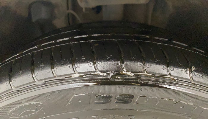 2018 Tata TIGOR XZA PETROL, Petrol, Automatic, 27,820 km, Left Front Tyre Tread