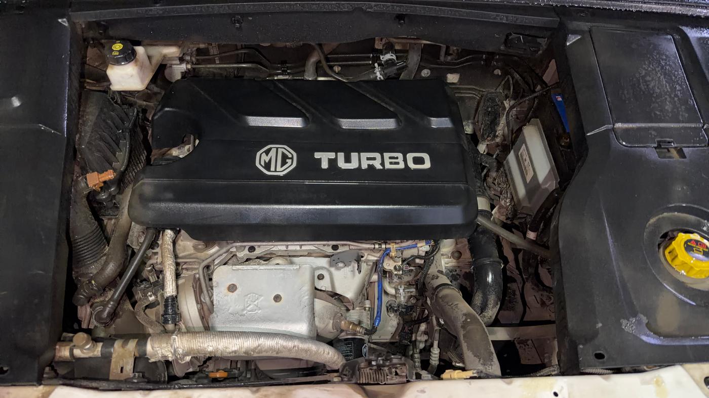 2020 MG HECTOR PLUS Sharp Pro 1.5 Turbo Petrol CVT 6 STR, Petrol, Automatic, 85,004 km, Engine View