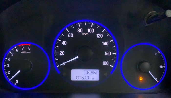 2017 Honda Amaze 1.2L I-VTEC S, CNG, Manual, 76,771 km, Odometer Image