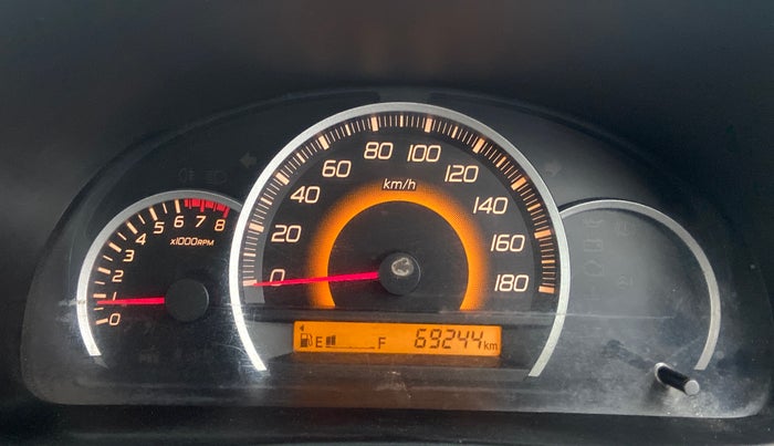 2013 Maruti Wagon R 1.0 VXI, Petrol, Manual, 69,361 km, Odometer Image