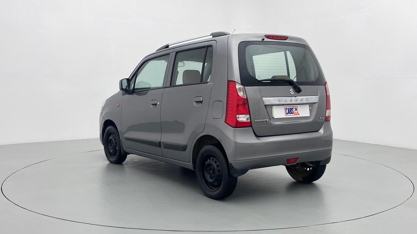 2013 Maruti Wagon R 1.0 VXI, Petrol, Manual, 69,361 km, Left Back Diagonal