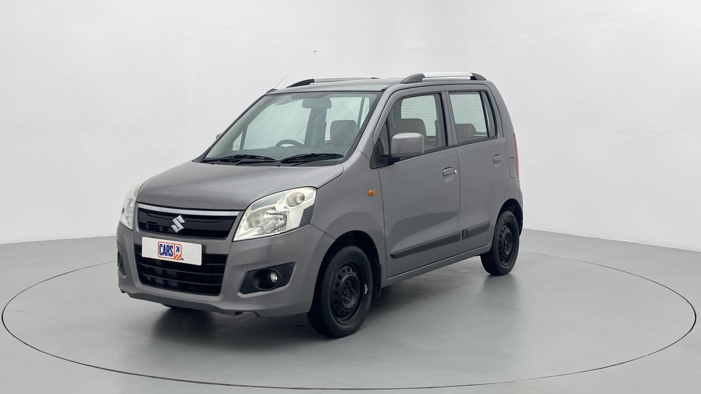 2013 Maruti Wagon R 1.0 VXI, Petrol, Manual, 69,361 km, Left Front Diagonal