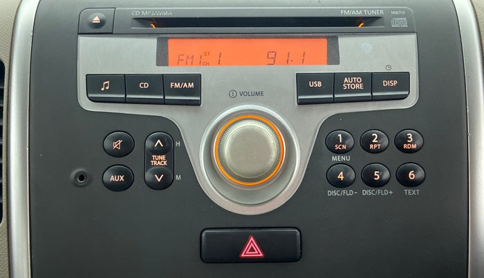 2013 Maruti Wagon R 1.0 VXI, Petrol, Manual, 69,361 km, Infotainment System