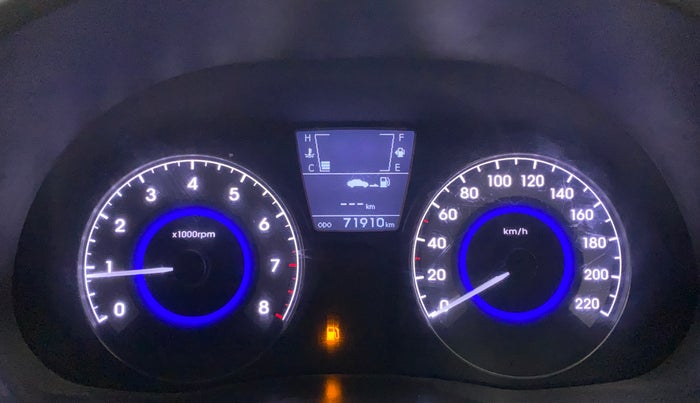 2015 Hyundai Verna FLUIDIC 4S 1.6 VTVT S(O), Petrol, Manual, 71,982 km, Odometer Image