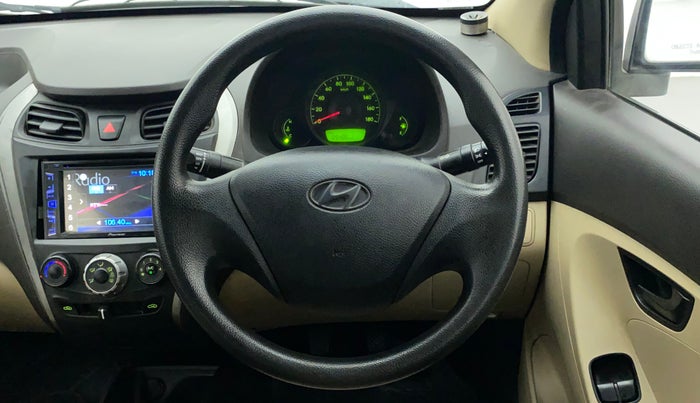 2014 Hyundai Eon ERA +, Petrol, Manual, 85,668 km, Steering Wheel Close Up