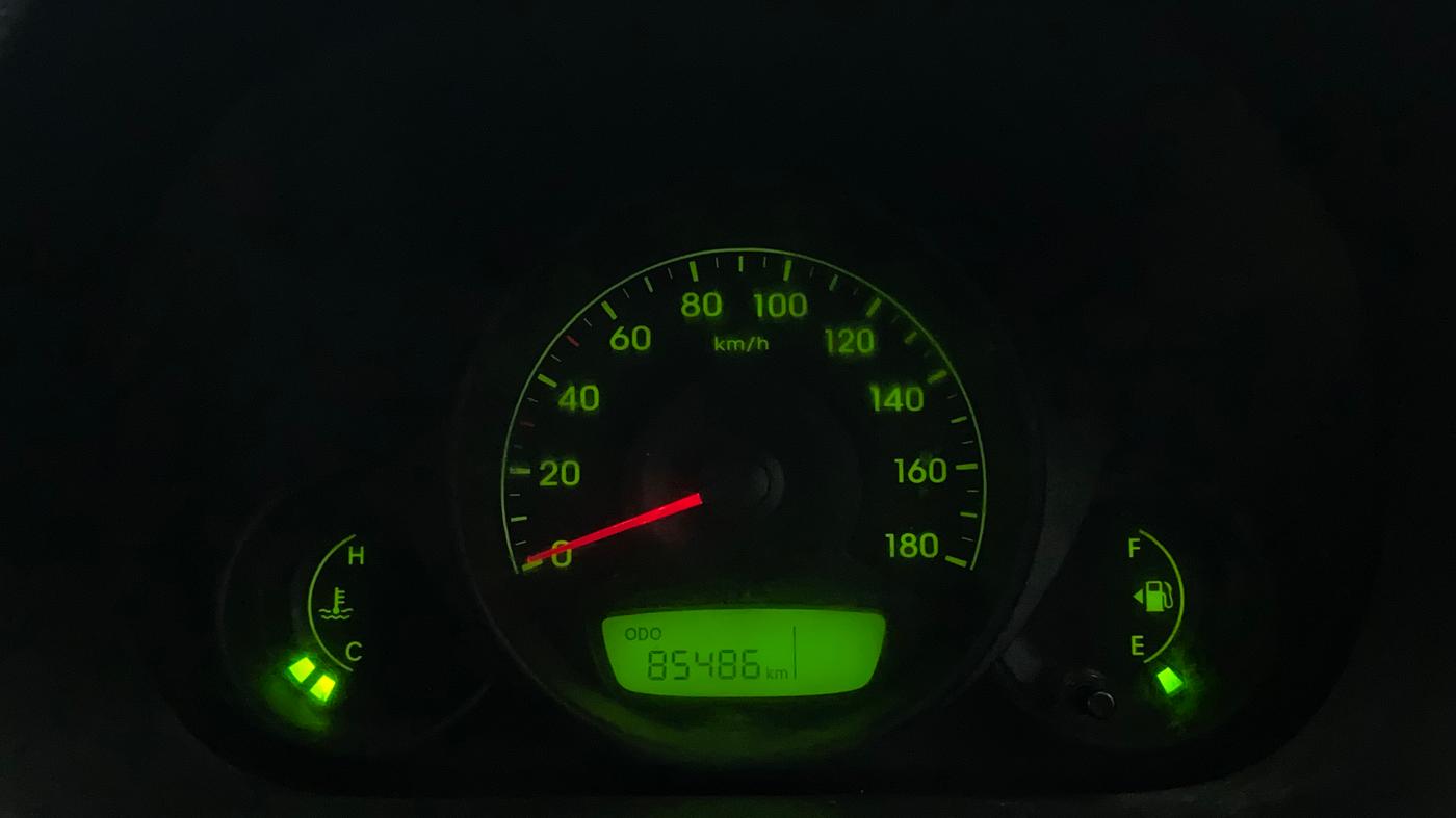 2014 Hyundai Eon ERA +, Petrol, Manual, 85,668 km, Odometer Image