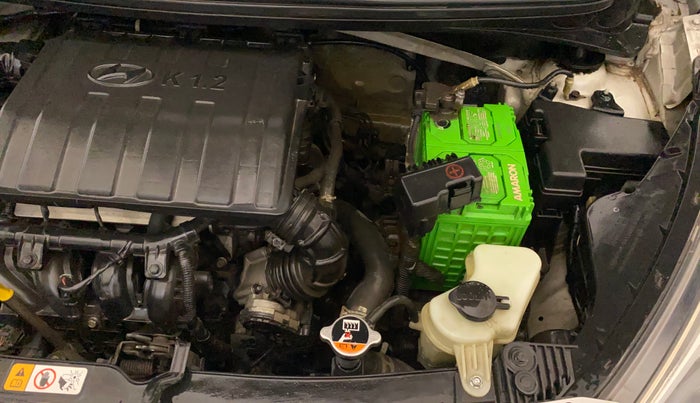 2017 Hyundai Xcent S 1.2, Petrol, Manual, 1,09,122 km, Engine View - Left