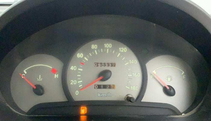 2012 Hyundai Santro Xing GL PLUS, Petrol, Manual, 90,337 km, Odometer Image