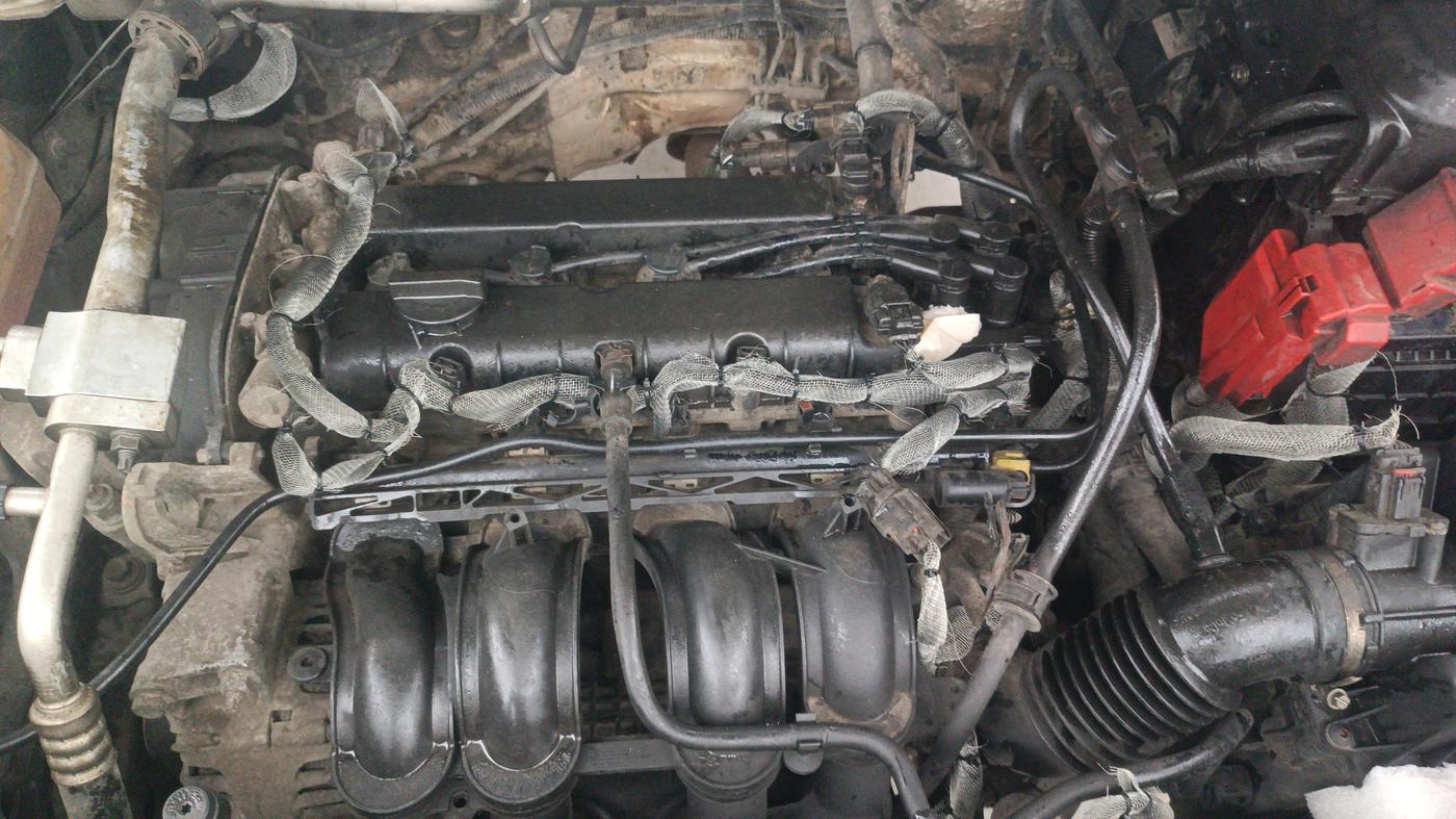 2015 Ford Ecosport TITANIUM 1.5L PETROL AT, Petrol, Automatic, 92,683 km, Engine View