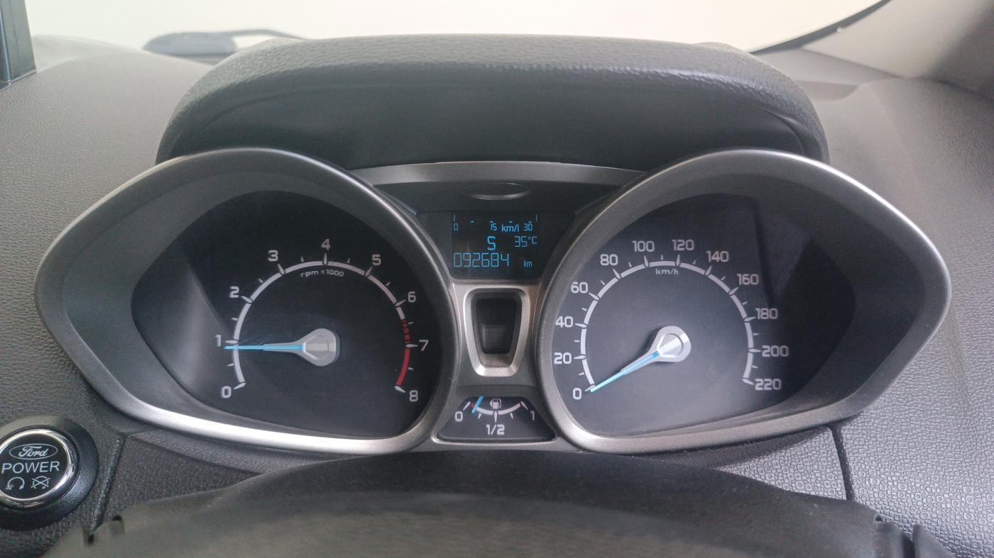 2015 Ford Ecosport TITANIUM 1.5L PETROL AT, Petrol, Automatic, 92,683 km, Odometer Image