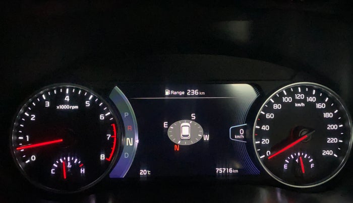 2020 KIA SELTOS GTX PLUS DCT 1.4 PETROL, Petrol, Automatic, 75,763 km, Odometer Image