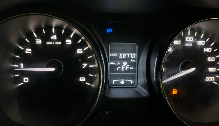 2019 Tata Tiago XZ PLUS PETROL, Petrol, Manual, 68,757 km, Odometer Image