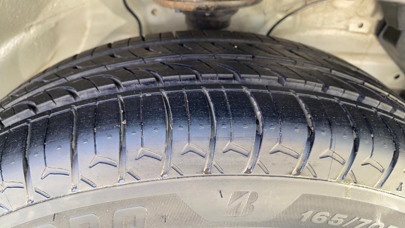 2023 Maruti S PRESSO VXI+, Petrol, Manual, 4,451 km, Right Front Tyre Tread