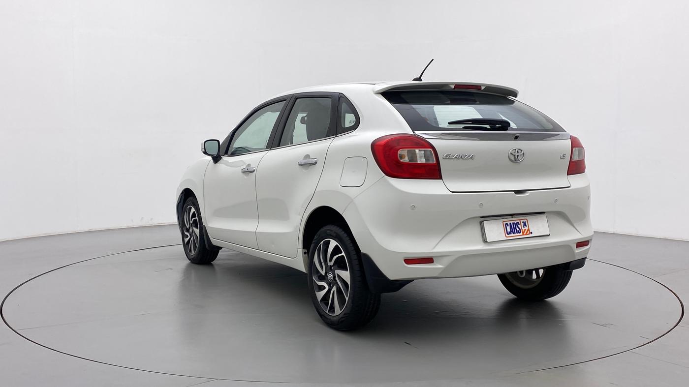 2021 Toyota Glanza G CVT, Petrol, Automatic, 9,121 km, Left Back Diagonal