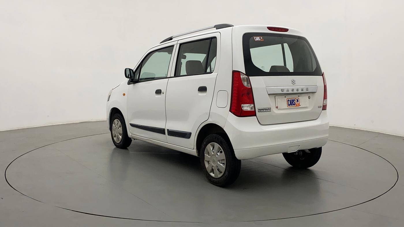 2014 Maruti Wagon R 1.0 LXI, Petrol, Manual, 31,466 km, Left Back Diagonal