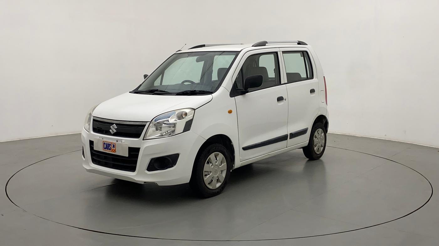2014 Maruti Wagon R 1.0 LXI, Petrol, Manual, 31,466 km, Left Front Diagonal