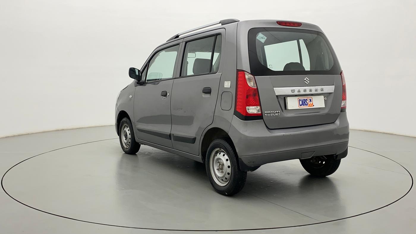2017 Maruti Wagon R 1.0 LXI CNG, CNG, Manual, 16,506 km, Left Back Diagonal