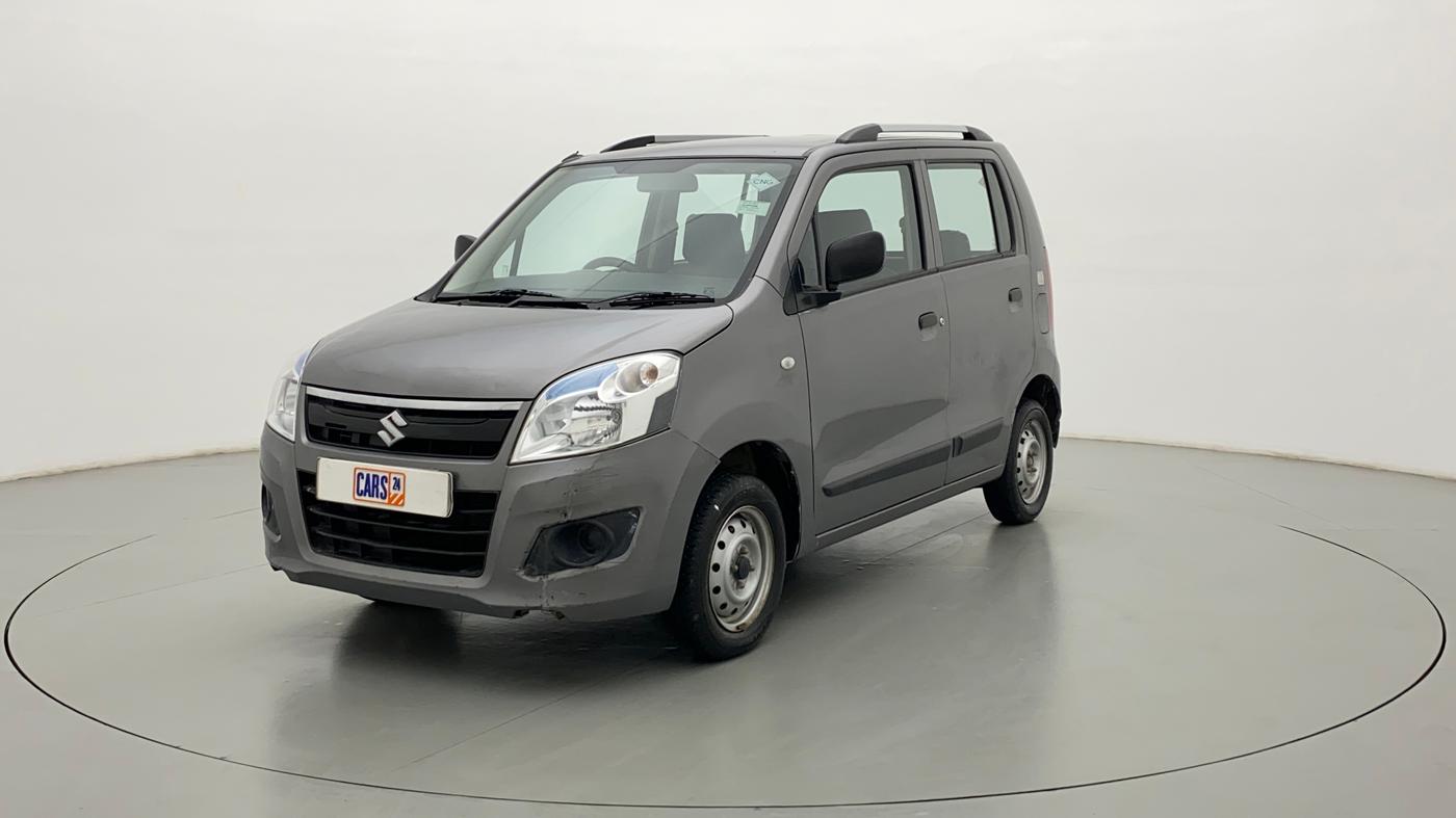 2017 Maruti Wagon R 1.0 LXI CNG, CNG, Manual, 16,506 km, Left Front Diagonal