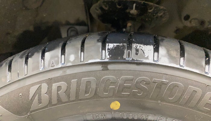 2018 Honda City 1.5L I-VTEC S MT, Petrol, Manual, 1,13,187 km, Left Front Tyre Tread