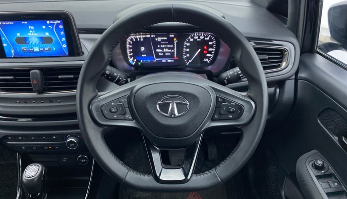 2022 Tata ALTROZ XZA PLUS DARK EDTION, Petrol, Automatic, 5,809 km, Steering Wheel Close Up