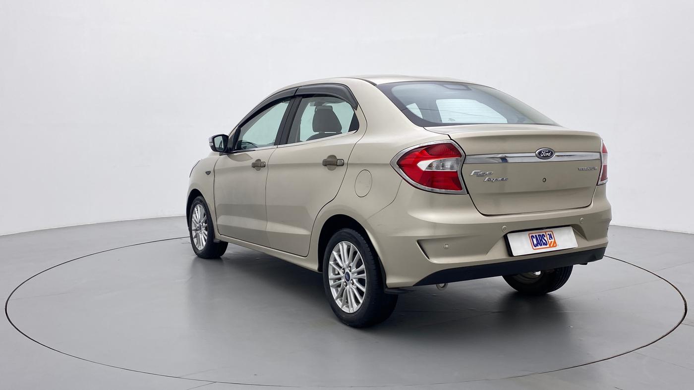 2018 Ford Figo Aspire 1.2 TITANIUM PETROL, Petrol, Manual, 27,312 km, Left Back Diagonal