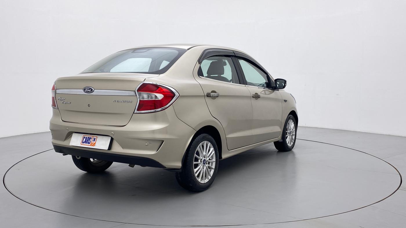 2018 Ford Figo Aspire 1.2 TITANIUM PETROL, Petrol, Manual, 27,312 km, Right Back Diagonal