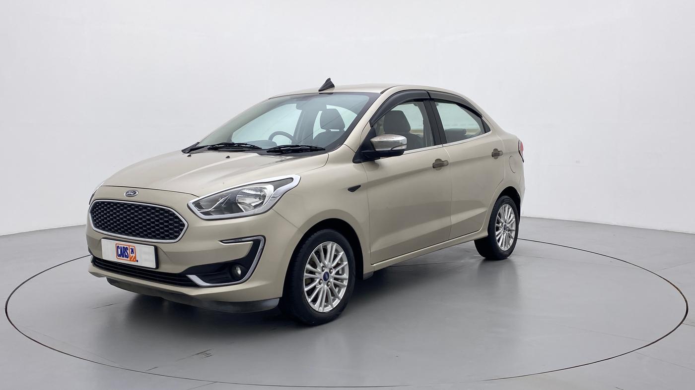 2018 Ford Figo Aspire 1.2 TITANIUM PETROL, Petrol, Manual, 27,312 km, Left Front Diagonal
