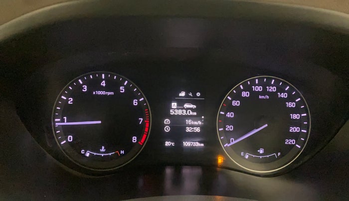 2015 Hyundai Elite i20 ASTA 1.2, Petrol, Manual, 1,09,732 km, Odometer Image