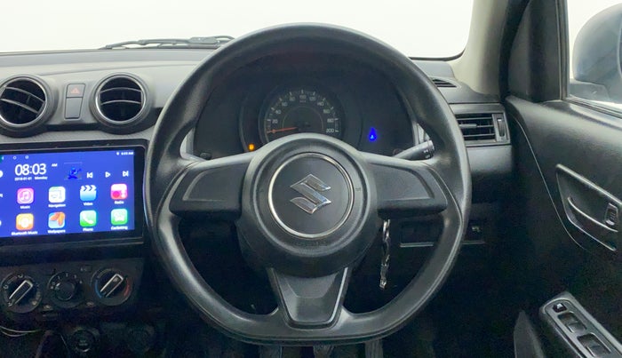 2019 Maruti Swift LXI, Petrol, Manual, 74,150 km, Steering Wheel Close Up