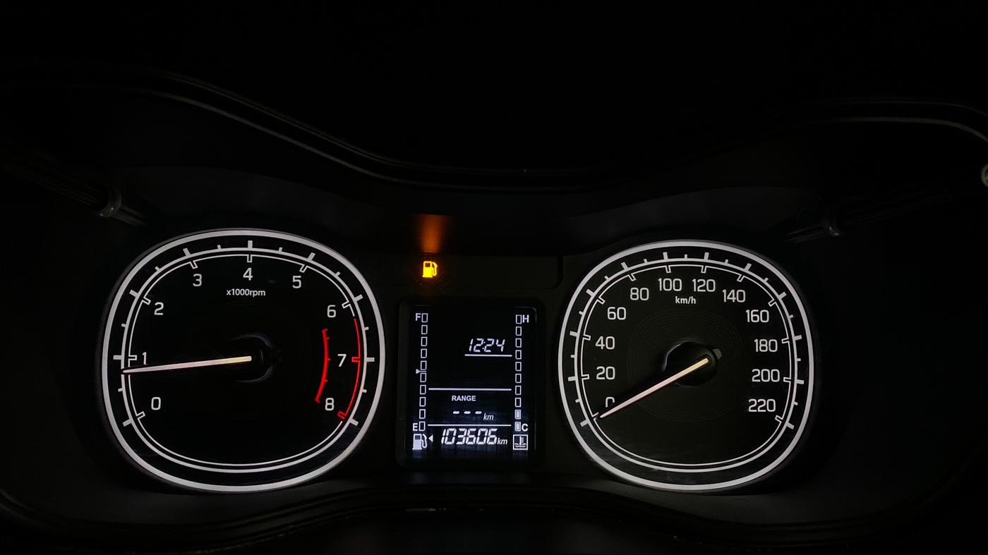 2021 Maruti Vitara Brezza LXI, Petrol, Manual, 1,03,596 km, Odometer Image