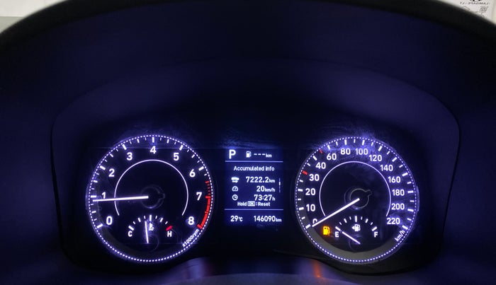 2020 Hyundai VENUE SX PLUS 1.0 TURBO DCT, Petrol, Automatic, 1,46,088 km, Odometer Image