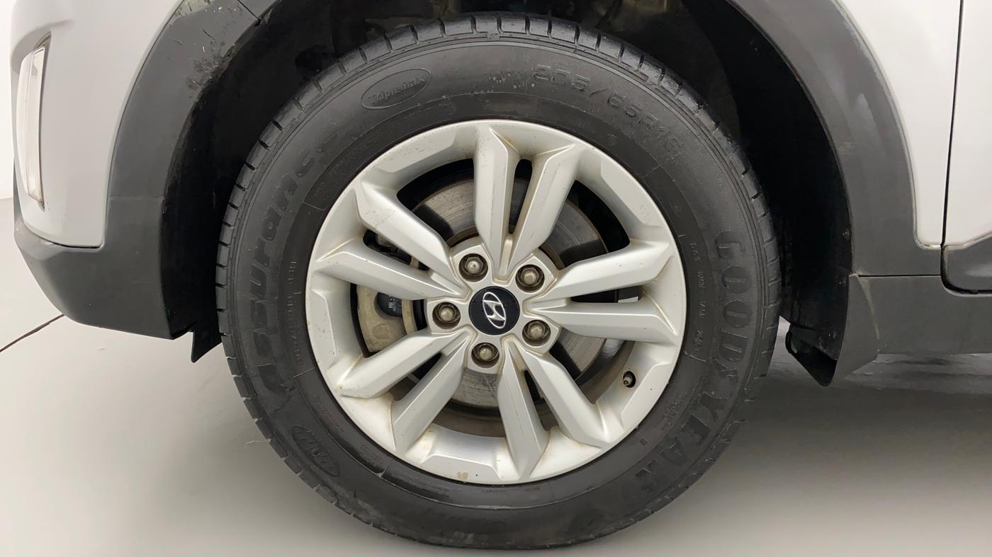 2016 Hyundai Creta SX PLUS 1.6 PETROL, CNG, Manual, 37,051 km, Left Front Wheel
