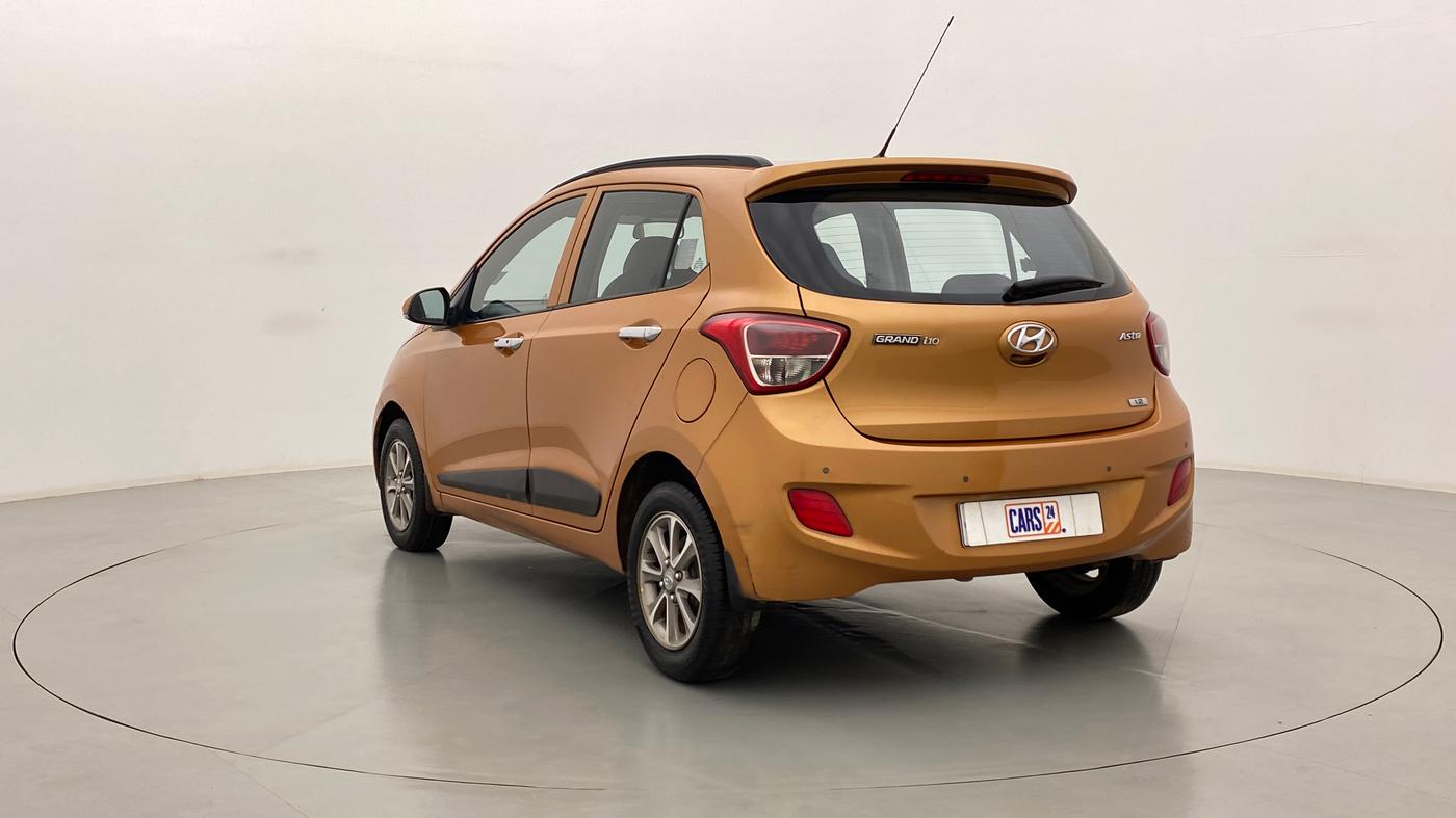 2016 Hyundai Grand i10 ASTA 1.2 (O) VTVT, Petrol, Manual, 66,057 km, Left Back Diagonal